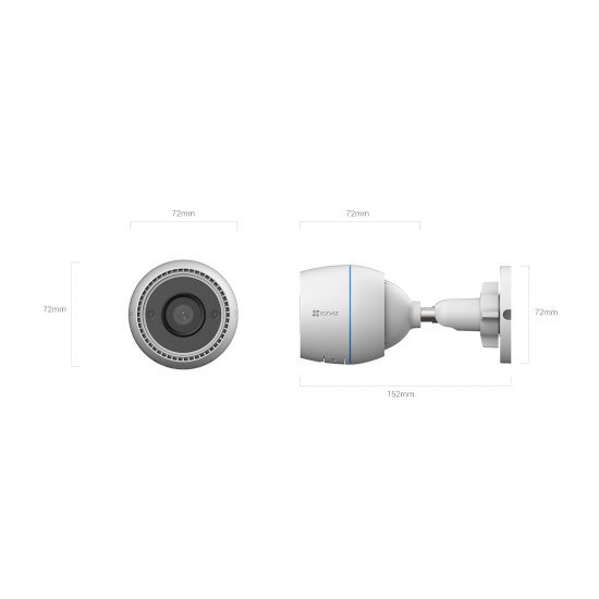 كاميرا مراقبة واي فاي - خارجية من ايزفيز EZVIZ C3TN