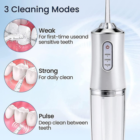 جهاز تنظيف الاسنان بتدفق الماء بديل الخيط من BASTEC