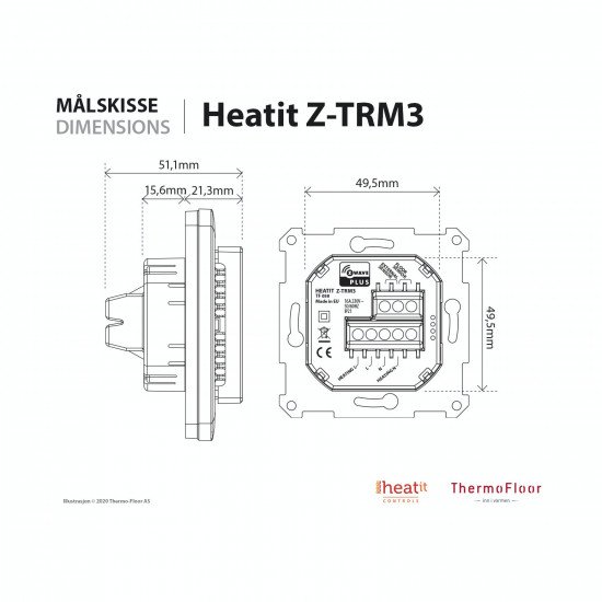 وحدة التحكم بالتكييف (Thermostat) 