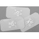 GE MEDICAL QWIK CONNECT PLUS DISPOSABLE ATTACHMENT PADS 2464AAO - 50000095