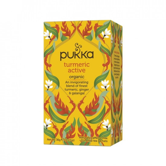 شاي الاعشاب ( الكركم ) العضوي 36 جرام - PUKKA