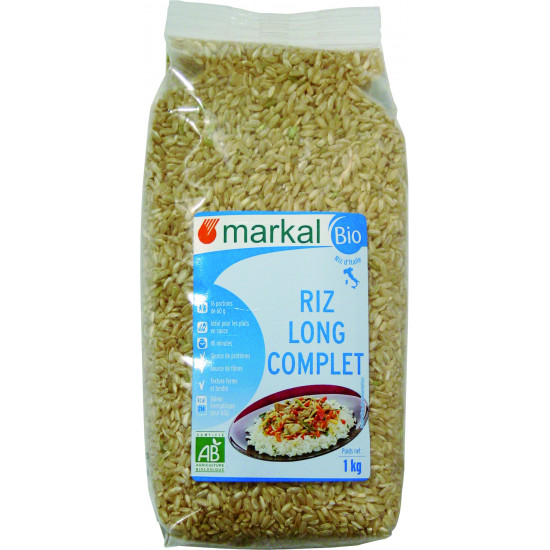 ماركال 1 كلغ أرز أسمر طويل الحبة