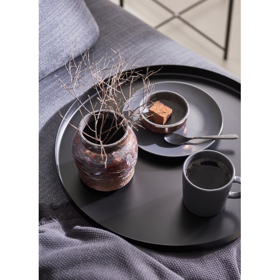 طاولة بصينية, أسود, ‎45x53 سم‏