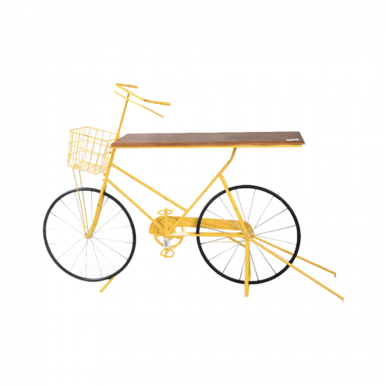 دراجة رف أصفر