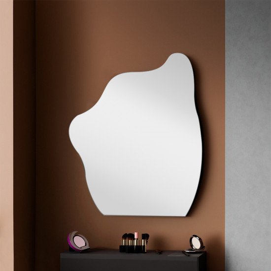 مرآة حائط بدون اطار