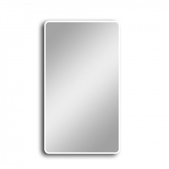 مرآة حائط 160x80 سم بإطار معدن 