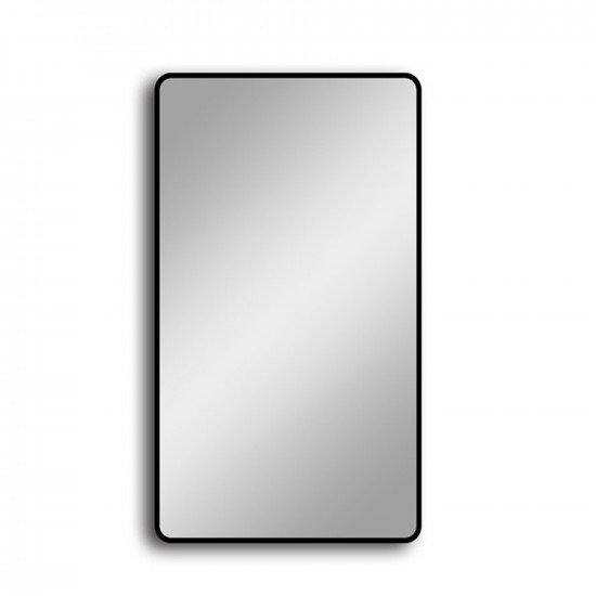 مرآة حائط 160x80 سم بإطار معدن 