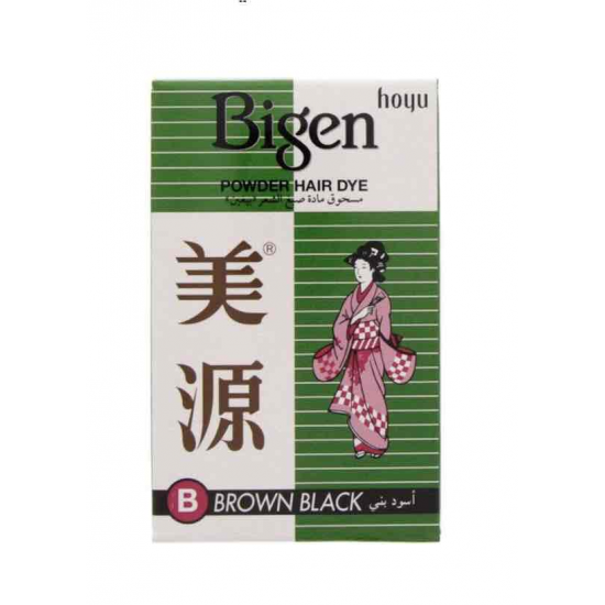 بايجن صبغة بودرة لتلوين الشعر بني وأسود B 6جم