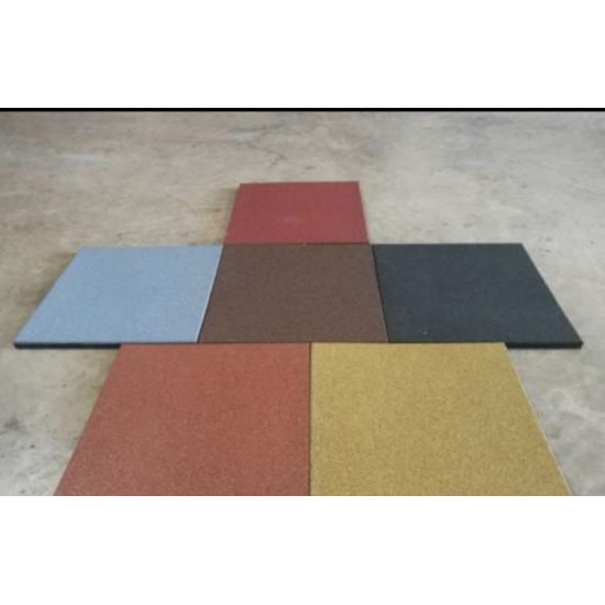 بلاط مطاطي لون ١ متر  ( ملون  ) يتم تصنيع اللون حسب رغبه العميل. 