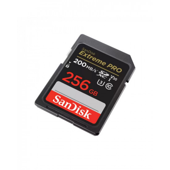 SanDisk Extreme PRO 256GB SDXC UHS-I 200MB/S Class 10