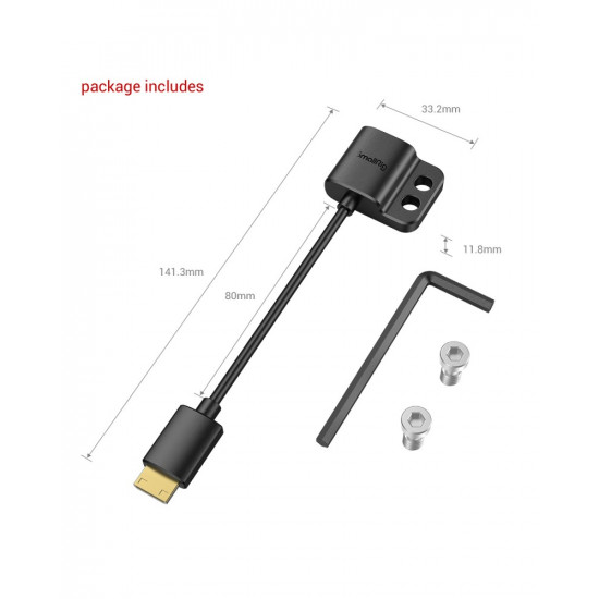 SmallRig Ultra Slim 4K Adapter Cable (C to A)