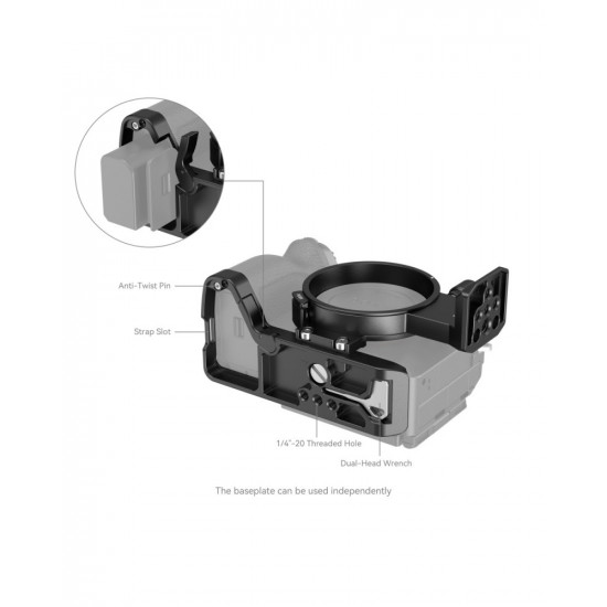 SmallRig Rotatable Horizontal-to-Vertical Mount Plate Kit for Sony a7R IV, a7R V, a7 IV & a7S III