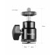 SmallRig Camera Hot Shoe Mount with 1/4"-20 Screw Ball Head (2pcs Pack)