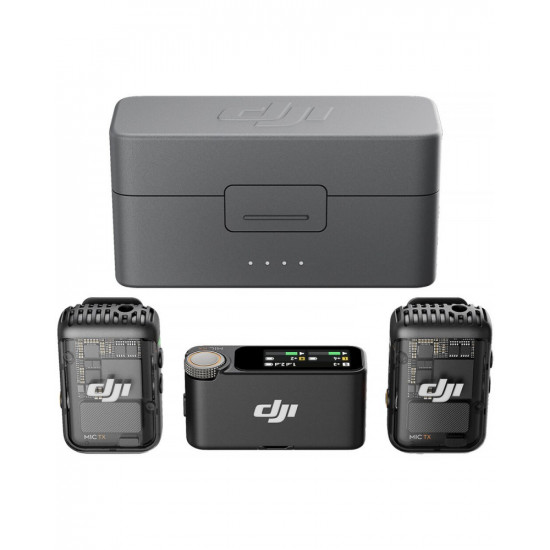 DJI Mic 2 2-Person Compact Digital Wireless Microphone System