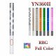 YONGNUO YN360 II 3200K-5500K Changeable RGB Colorful Handheld LED Video Light 