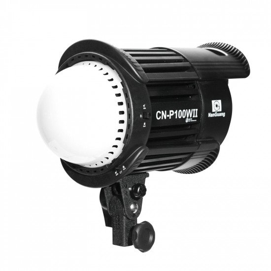 NanGuang CN-P100WII LED Studio Fresnel Light Dimmable with Fixed Colour Temperature for Photography Film Videography CD50