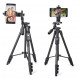 Yunteng 5218 Camera Tripod Self-Portrait Monopod Remote Control Selfie Phone Clip