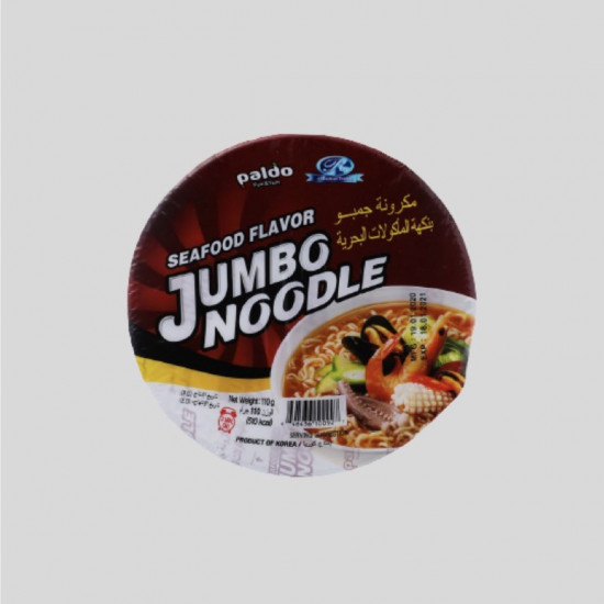 Paldo Jumbo King Bowl Noodle - seafood Flavor 