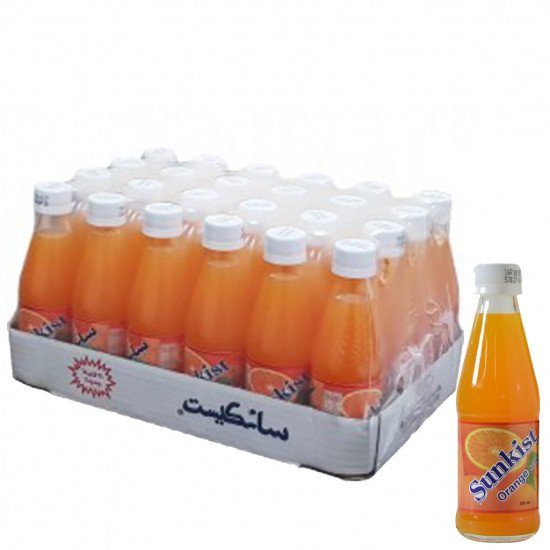 عصير سانكيست زجاج برتقال 200 مل