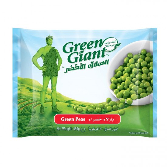 بازلاء خضراء العملاق الأخضر 450 جم