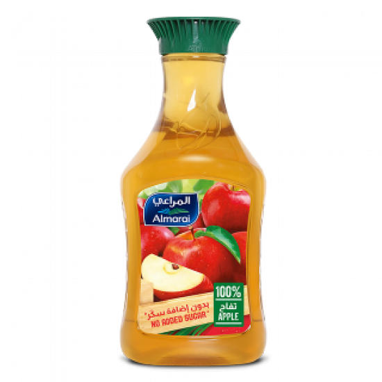 عصير المراعي طبيعي تفاح بريميوم بدون سكر 1.4 لتر