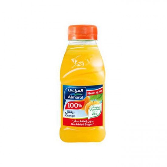 عصير المراعي طبيعي البرتقال بدون سكر 200 مل