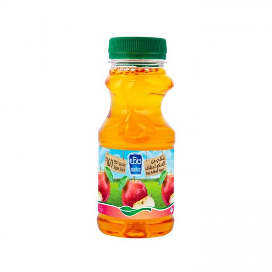 عصير نادك طبيعي التفاح بدون سكر 200 مل