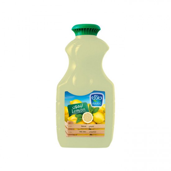نادك عصير ليمون طبيعي و نعناع بدون سكر 1.5 لتر