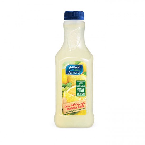 عصير المراعي طبيعي الليمون بدون سكر 1 لتر