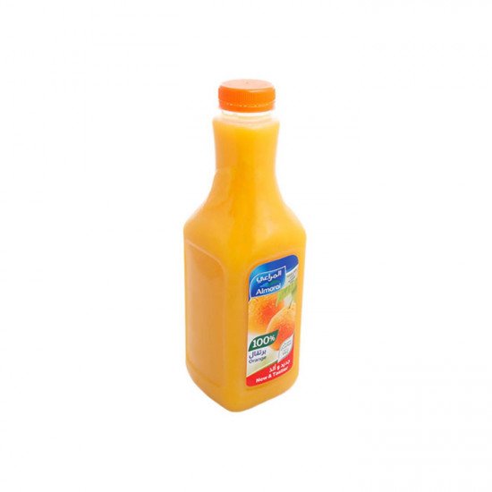 عصير المراعي طبيعي البرتقال بدون سكر 1 لتر