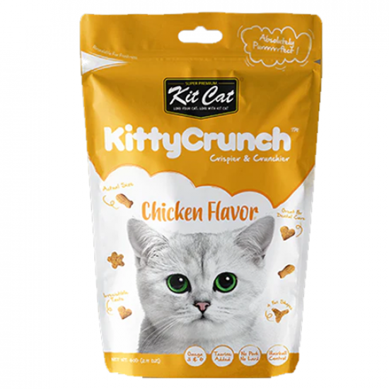 مكافآت كت كات Kit Cat Ktty Crunch بنكهة الدجاج  60 جم