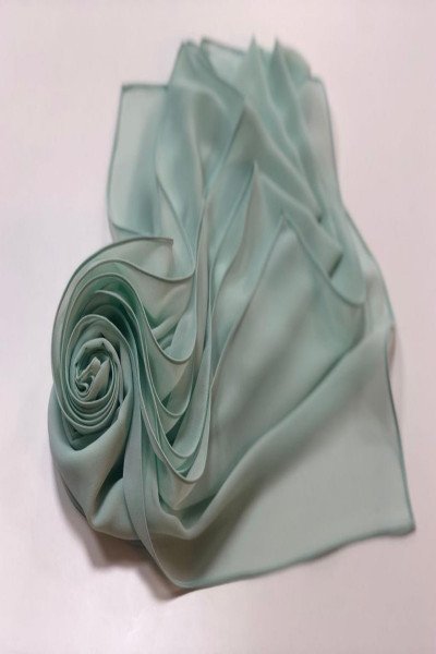 Scarf turquoise 019