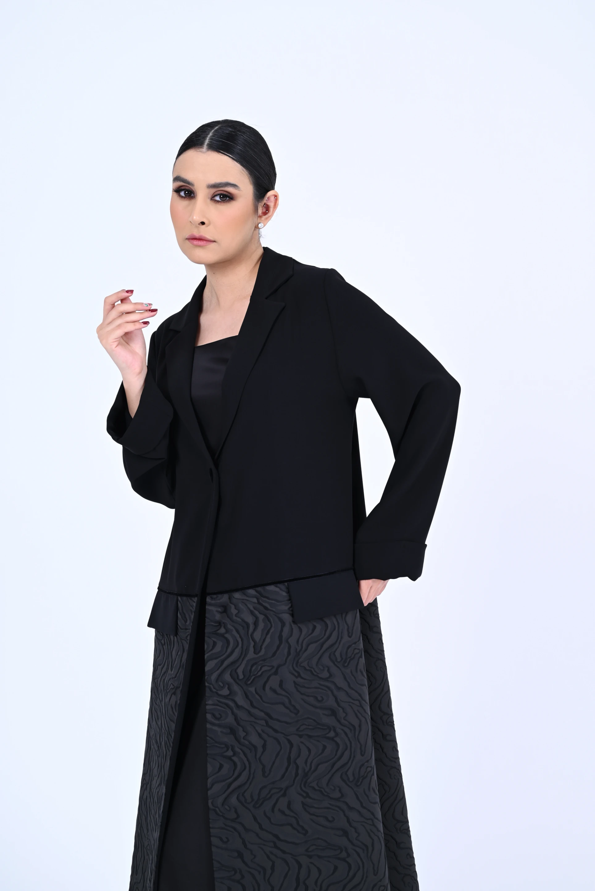 Abaya crepe 095