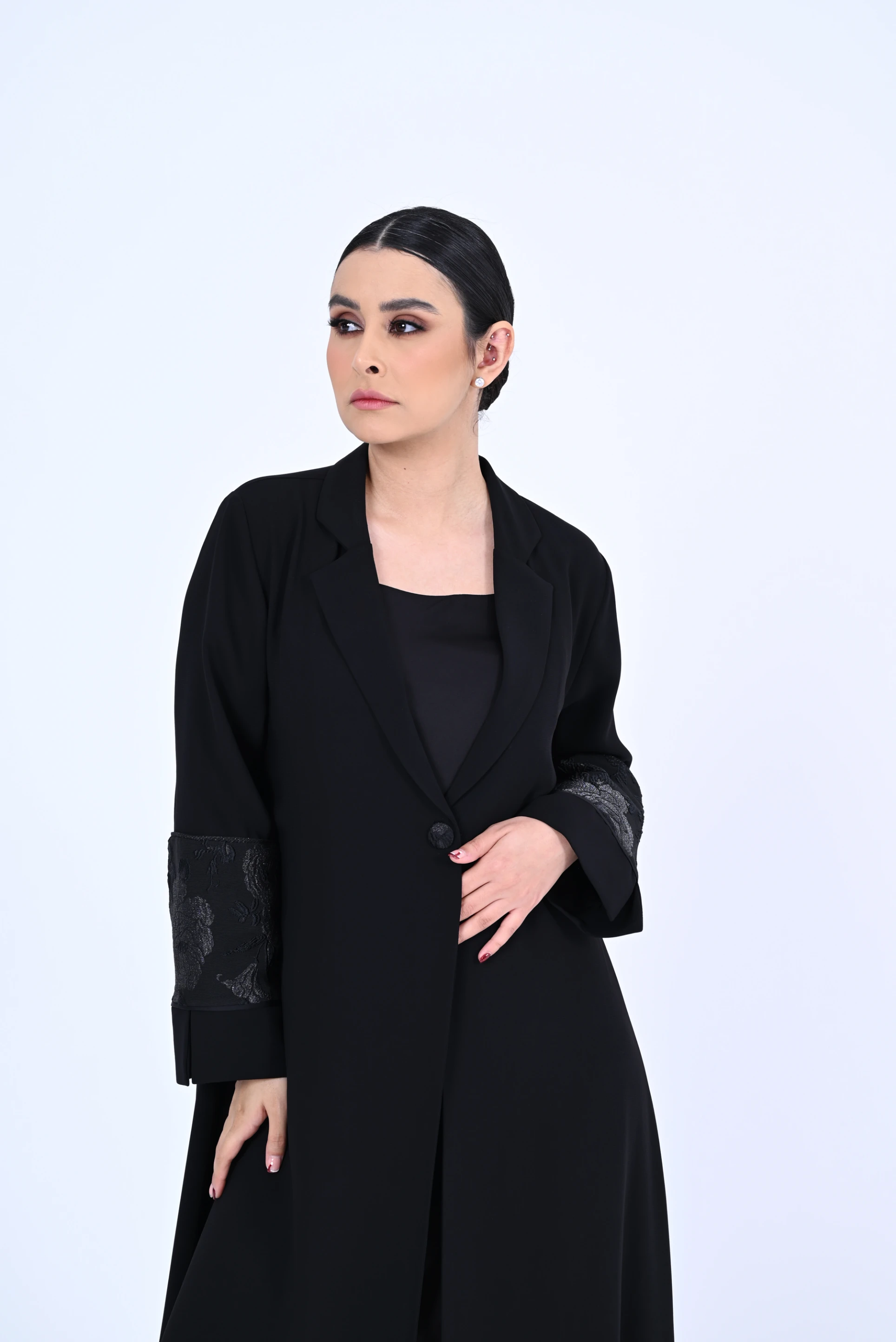 Abaya crepe 096