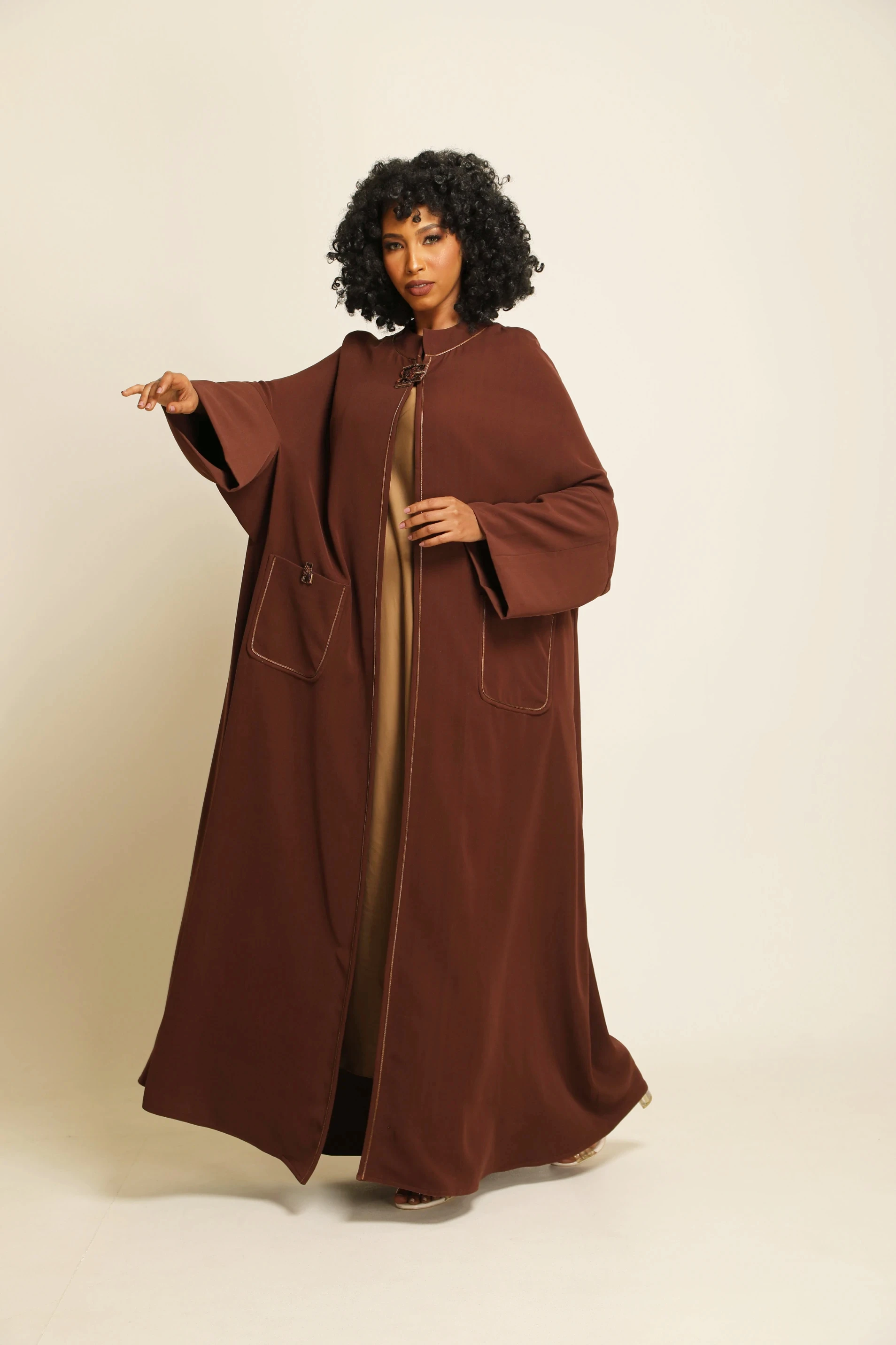 Abaya crepe luxury 015