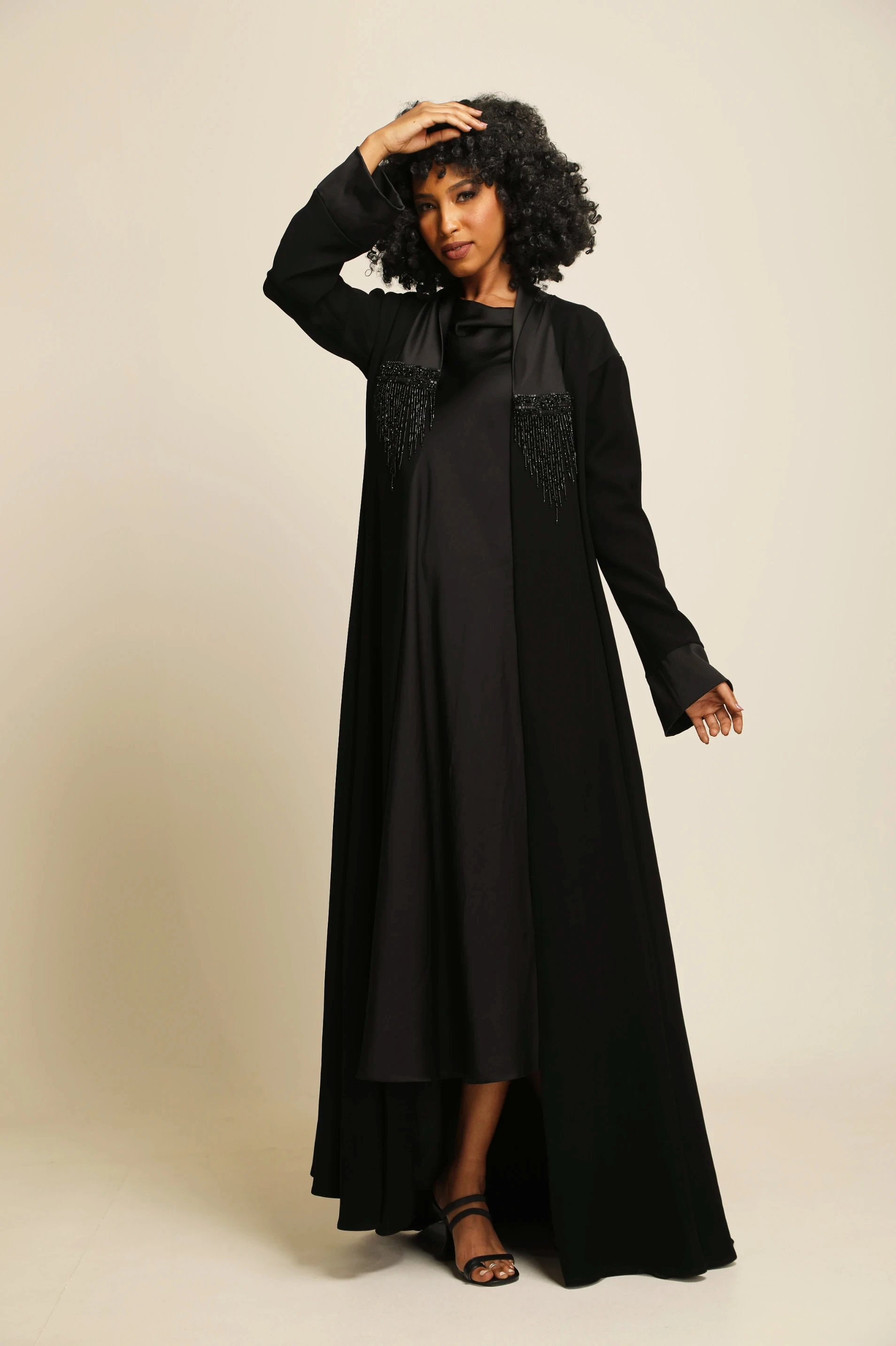 Crepe luxury Abaya 033 