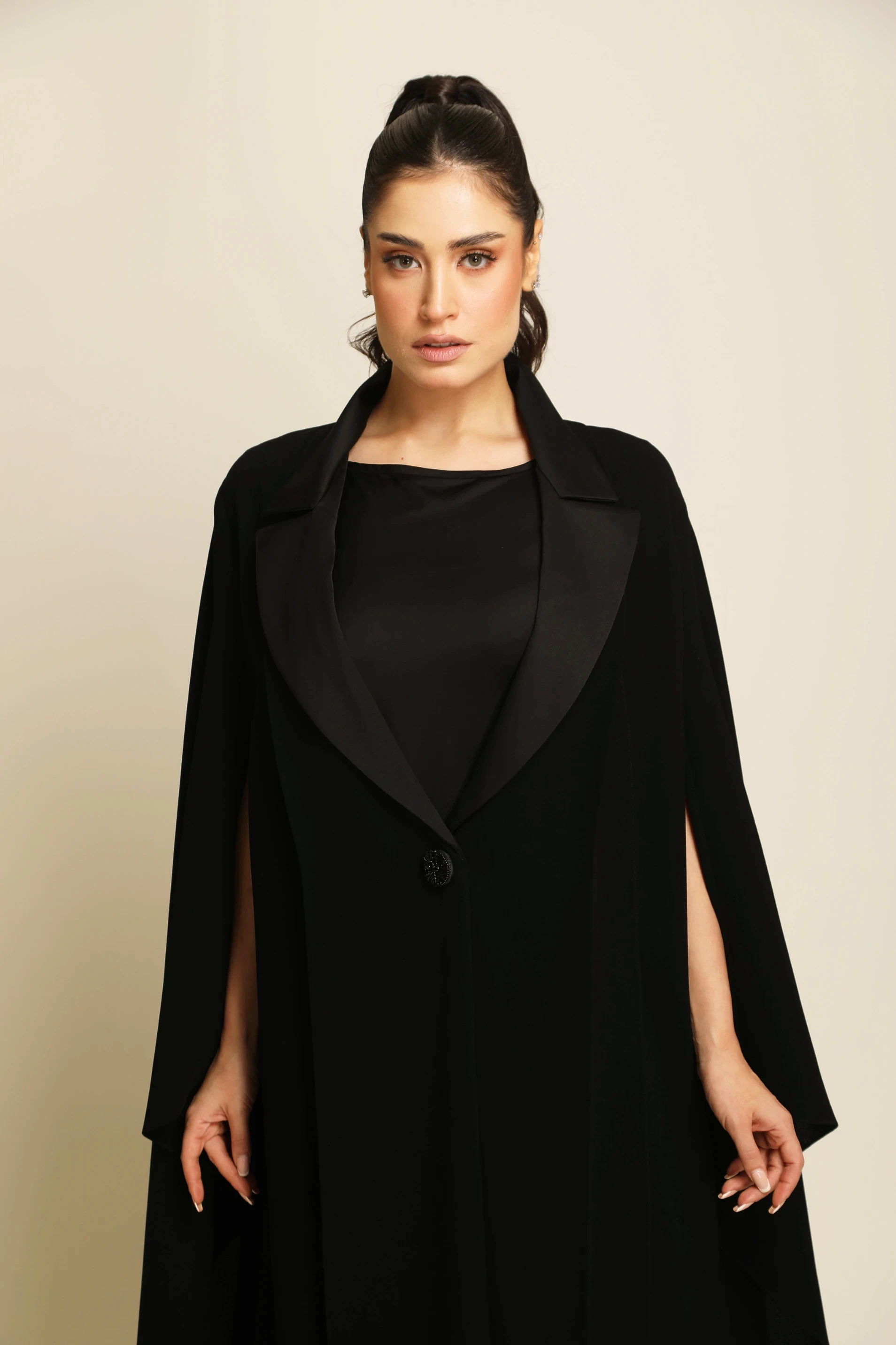 Crepe luxury Abaya 034 