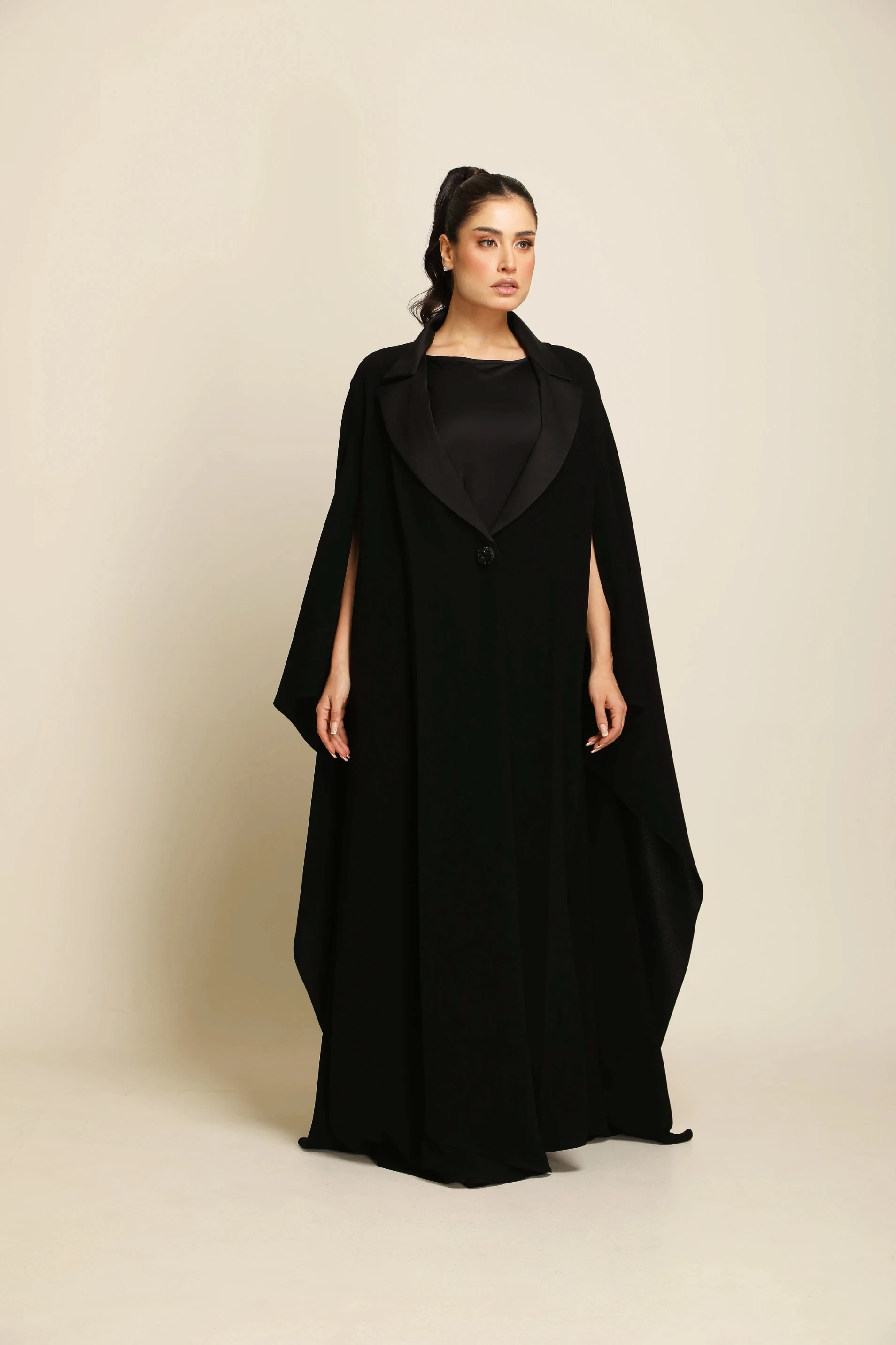 Crepe luxury Abaya 034 