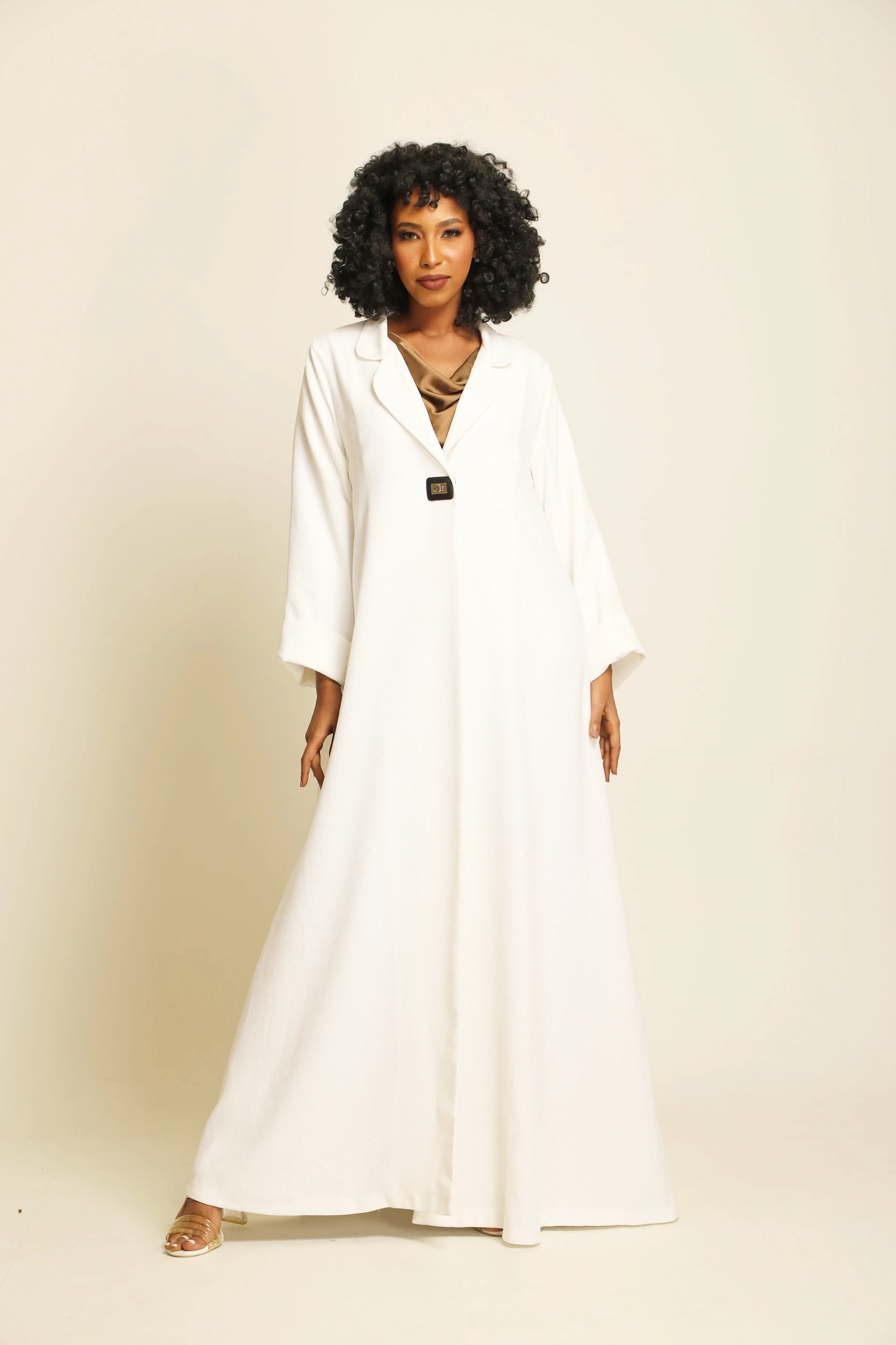 Linen Abaya 046