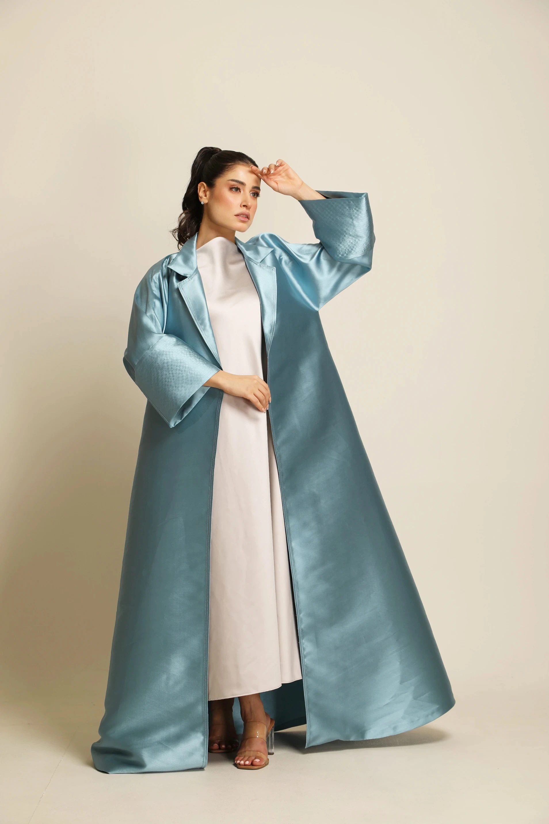 Taffeta Abaya 049