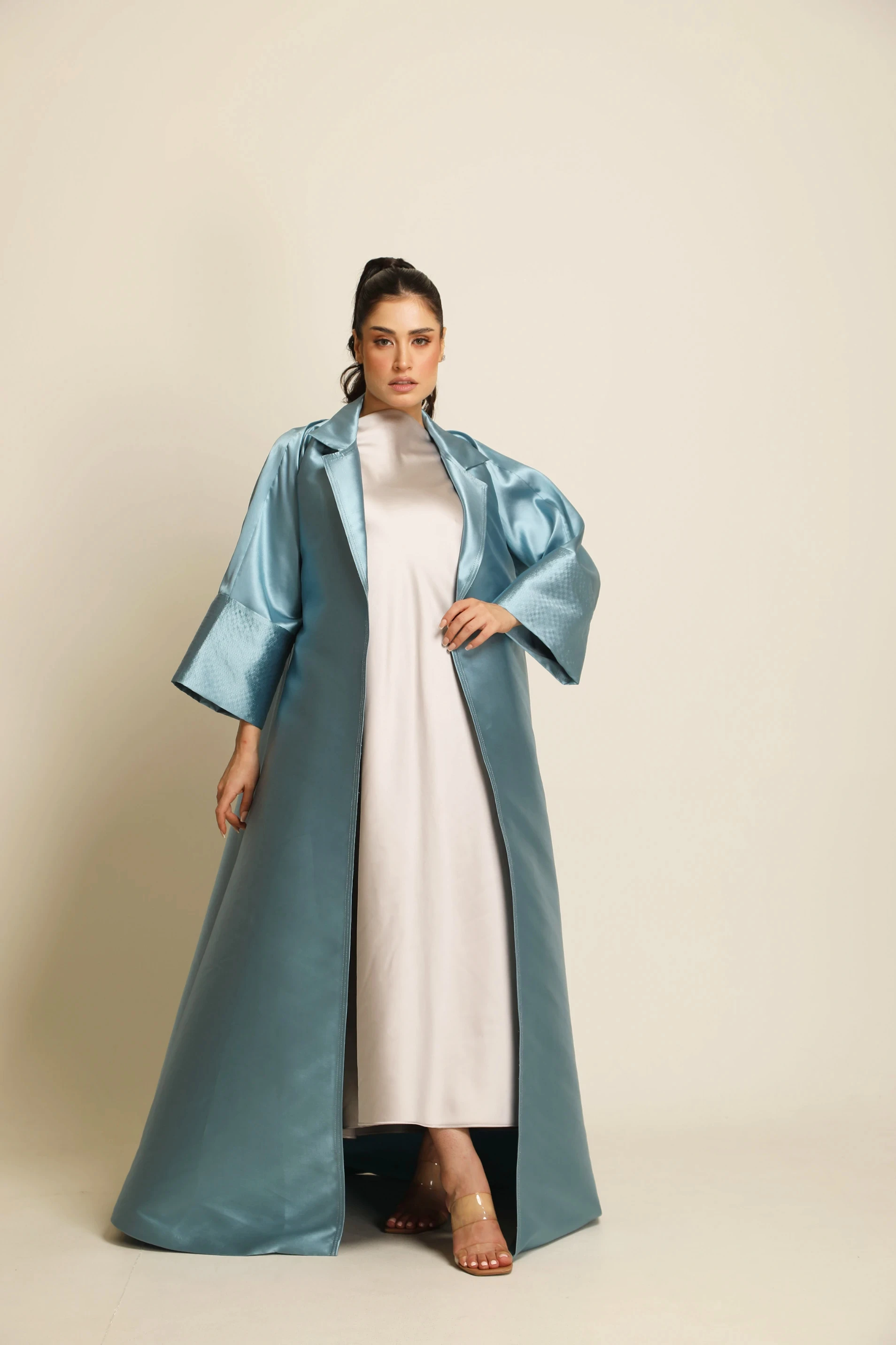 Taffeta Abaya 049