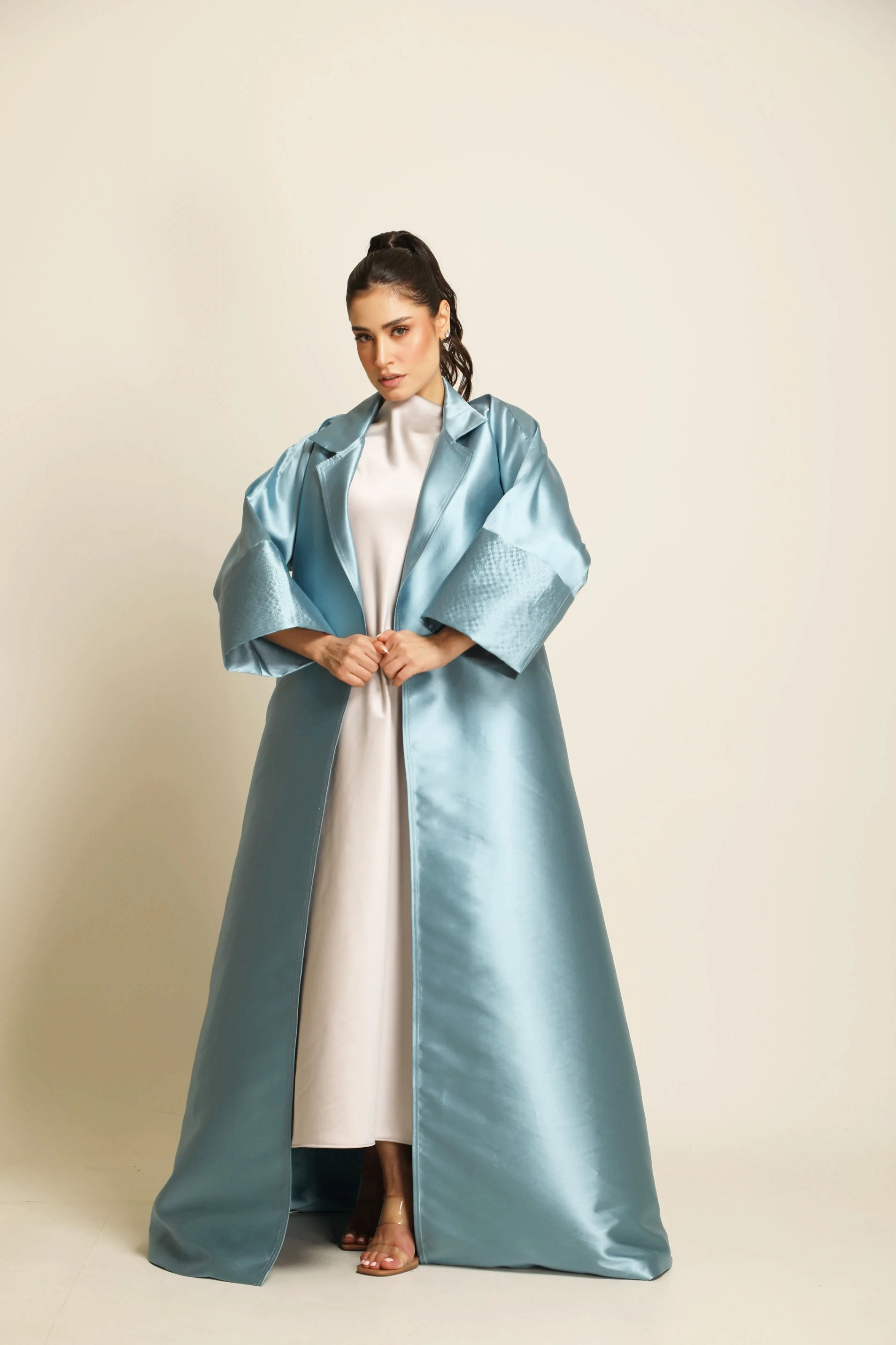 Taffeta Abaya 049