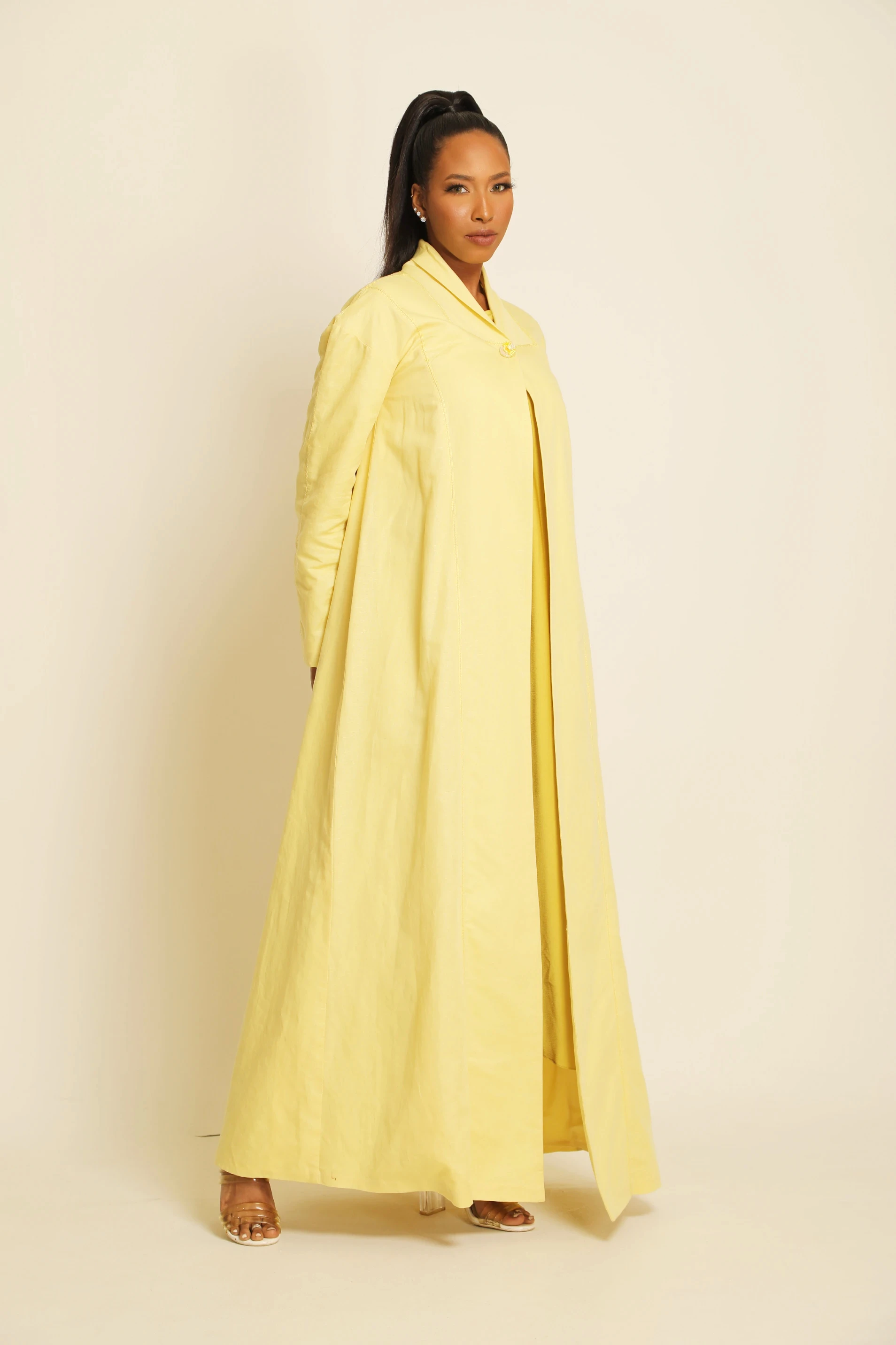 Linen Abaya 052