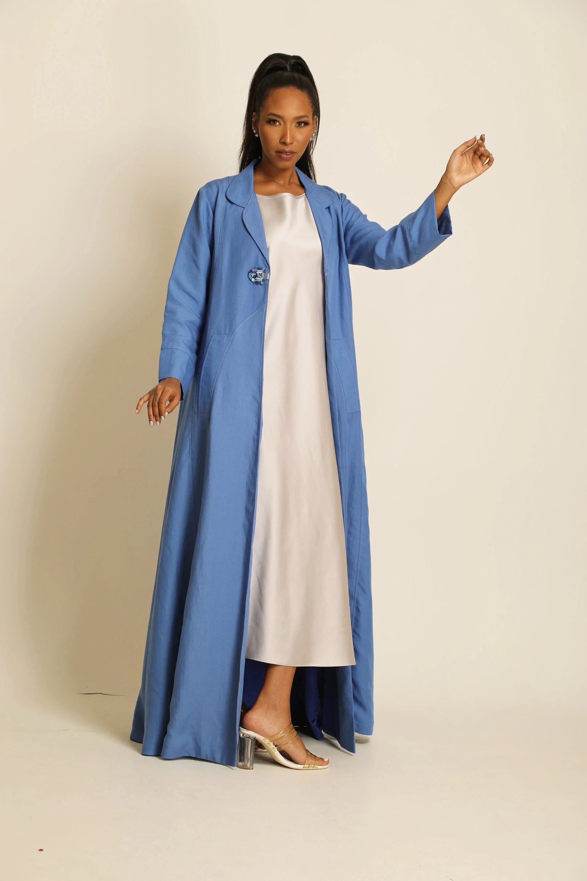 Linen Abaya 055