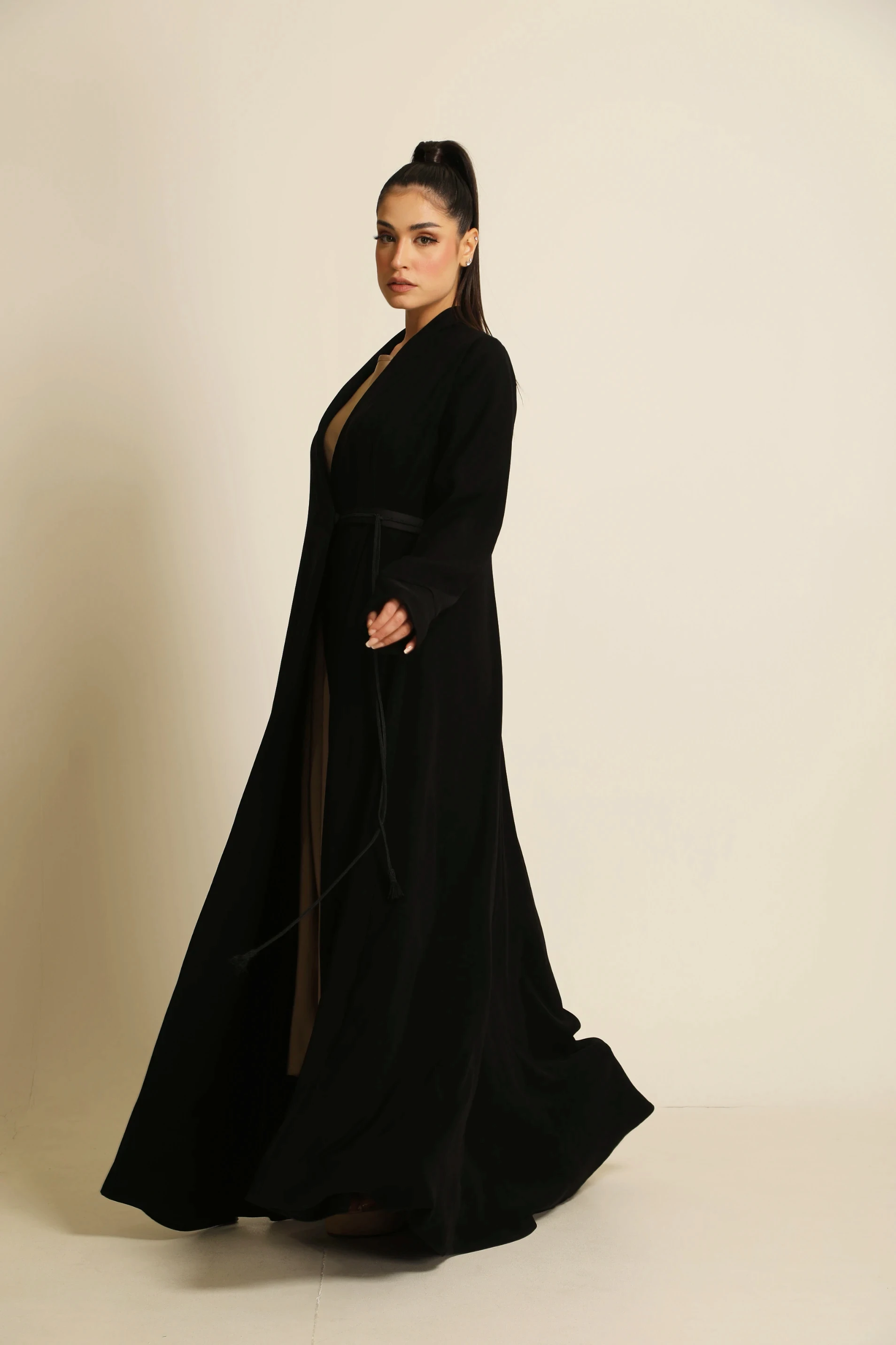 Soft crepe Abaya 059 