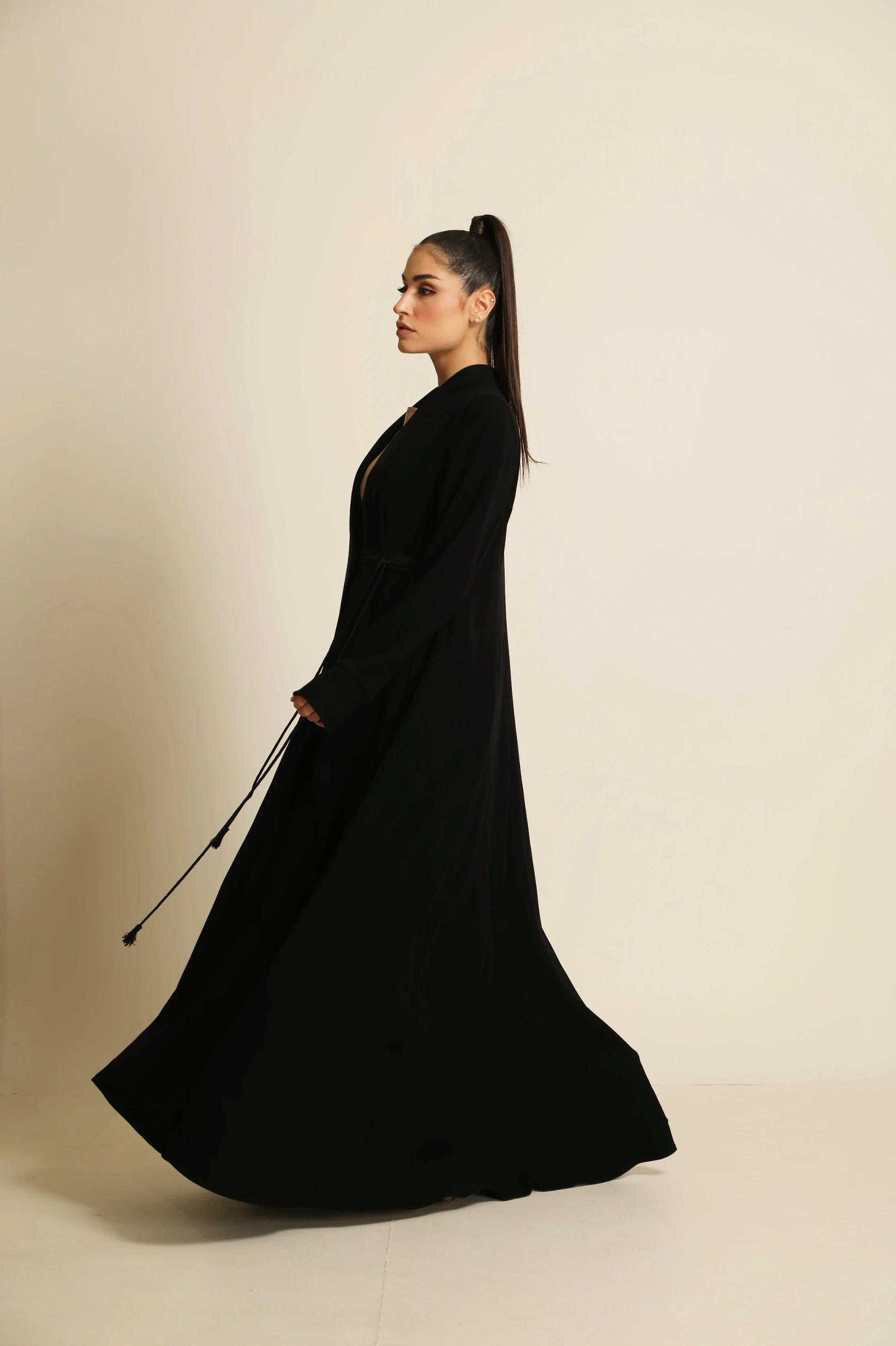 Soft crepe Abaya 059 