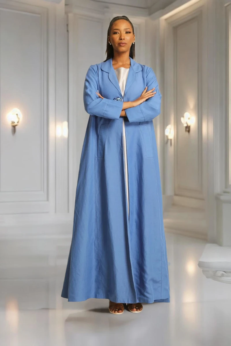 Linen Abaya 055