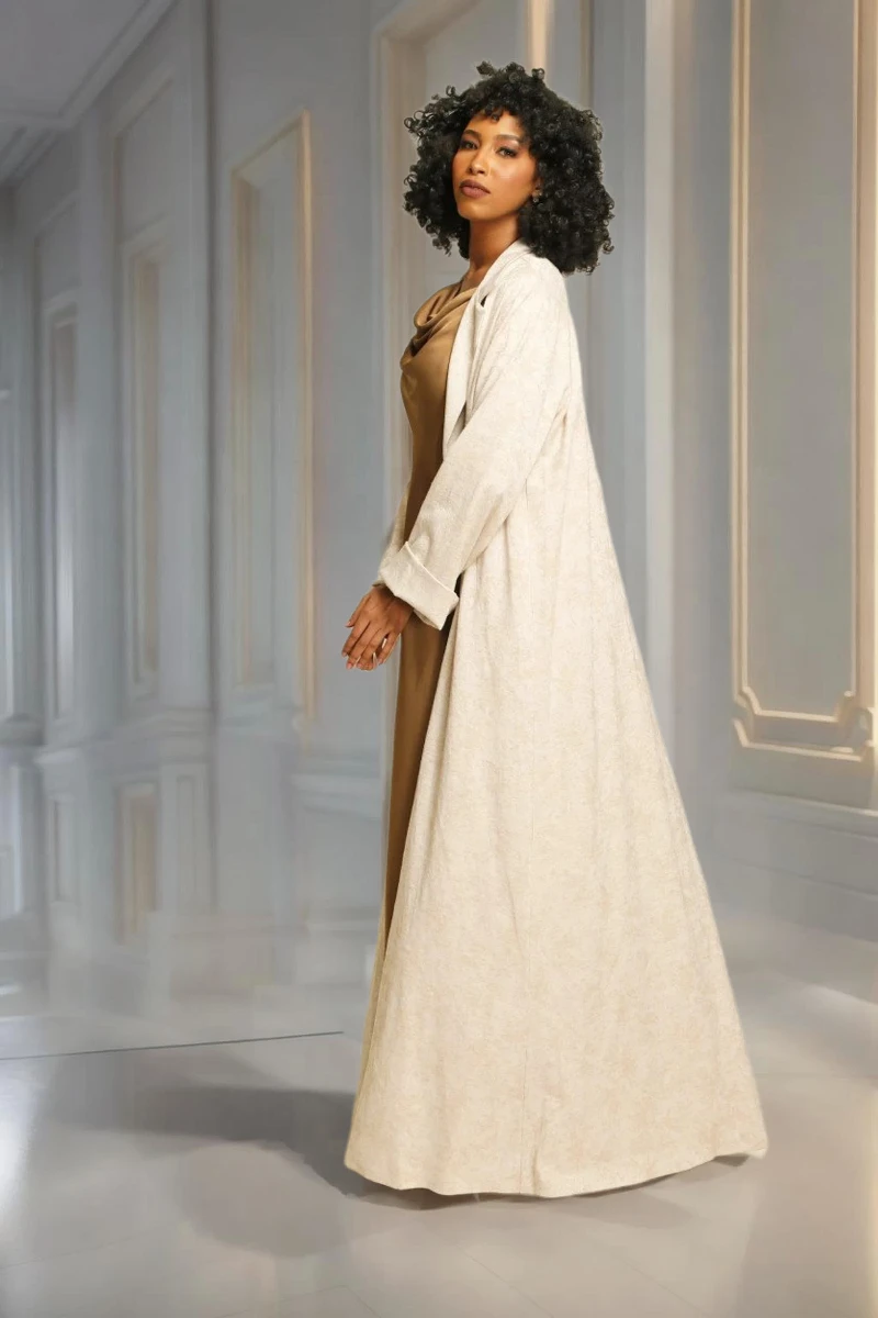 Linen Abaya 045