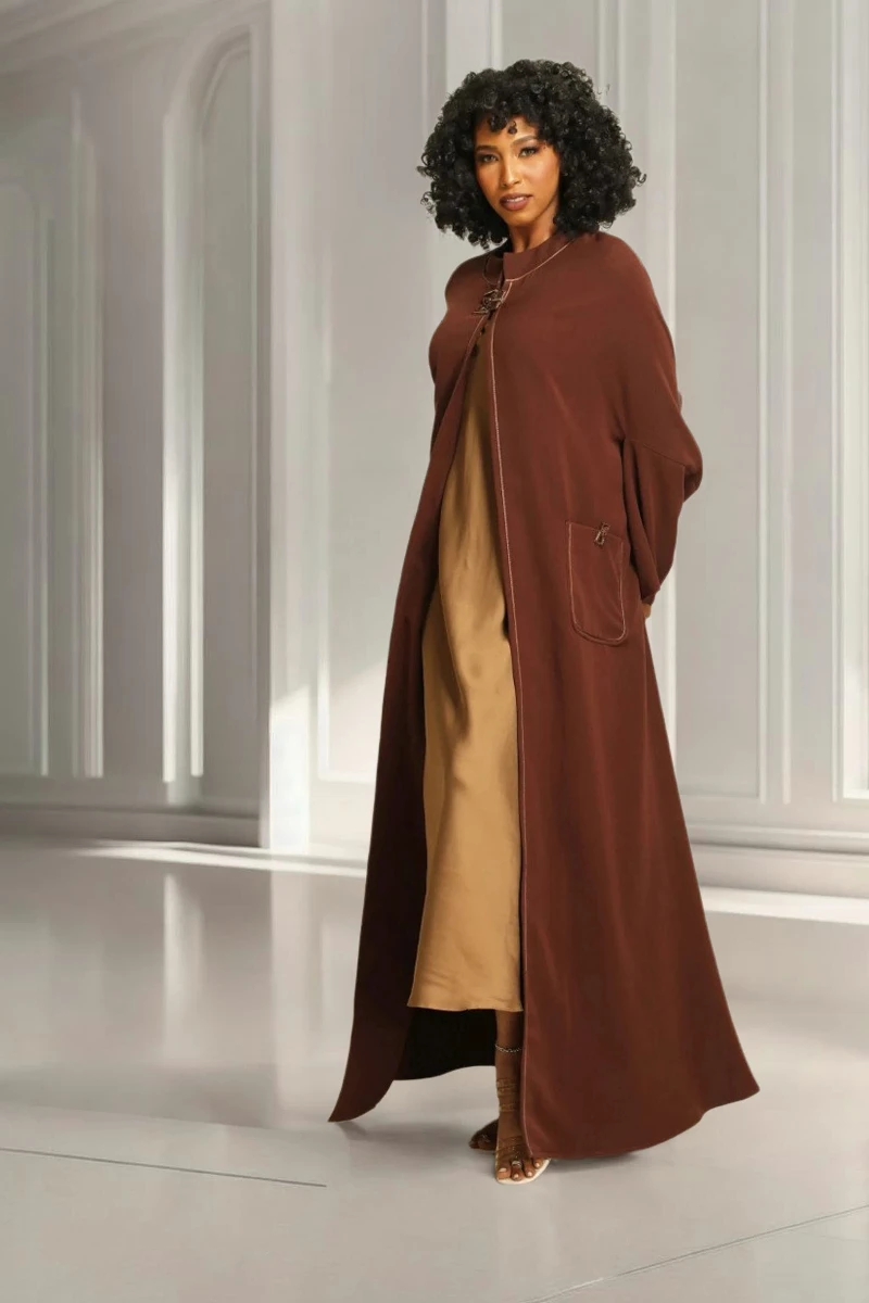 Abaya crepe luxury 015