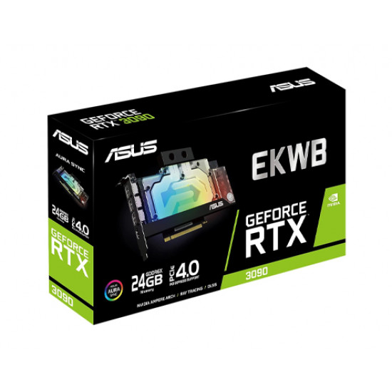 ASUS EKWB GeForce RTX 3090 24GB GDDR6X is a smart collaboration between ASUS and EK